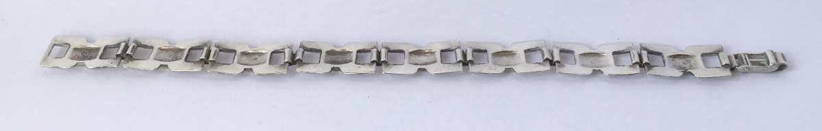 vintage European .835 silver bracelet